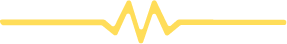 yellow wave line pattern representing sound frequency or heartbeat across the image with an emphasis on vibrancy and energy in design representing eight key elements of rhythm